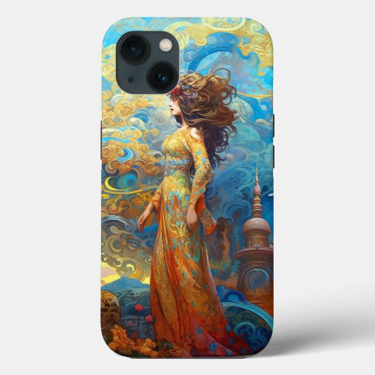 Surreal Goddess Queen Fantasy Art Case-Mate iPhone Case (Achterkant)
