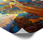 Surreal Goddess Queen Fantasy Art Poster (Hoek)