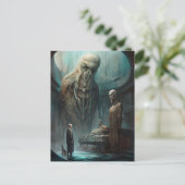 Surreal Gothic Horror Art Briefkaart (Staand voorkant)