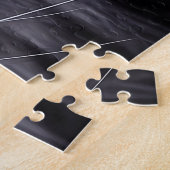 Surreal Grey Cat Blue Eyes Family Fun Harde Legpuzzel (Zijkant)