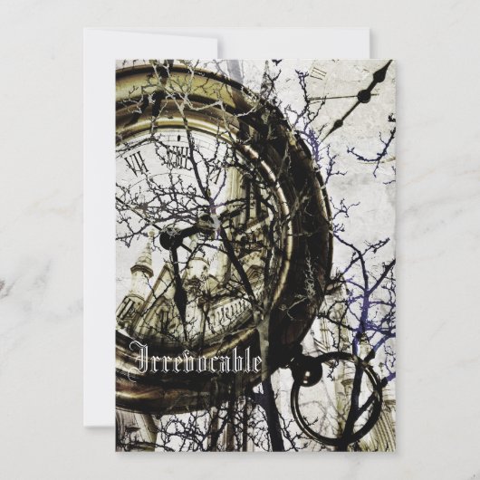 Surreal Halloween partijuitnodiging Kaart (Voorkant)