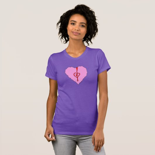 SURREAL HEART T-SHIRT (Voorkant volledig)