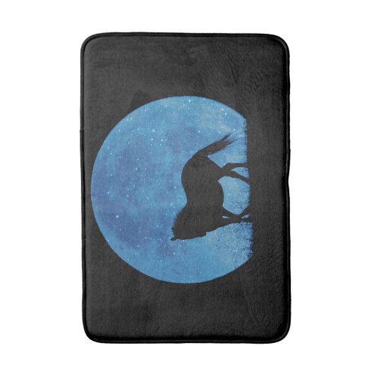 Surreal Horse en Moon Badmat (Voorkant Verticaal)