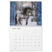 Surreal Horses 2.0 - aanpasbaar Kalender (Jan 2027)