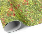 Surreal Hypnotic Poppies Cadeaupapier (Rol Hoek)