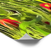 Surreal Hypnotic Poppies Poster (Hoek)