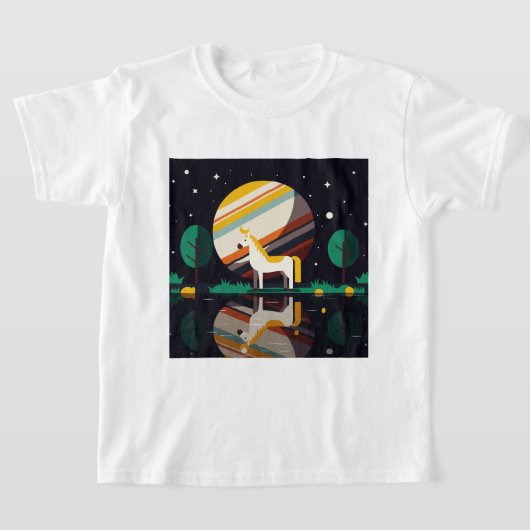 Surreal illustration of a horse t-shirt (Laagn)