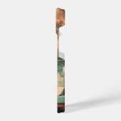 Surreal Interior With Woman and Cat iPhone Hoesje (Linkerkant)