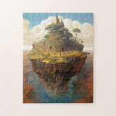Surreal Island Landscape Fantasy Art Legpuzzel (Verticaal)