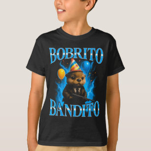 Surreal Italiaans Brainrot Meme Bobrito Bandito Gr T-shirt