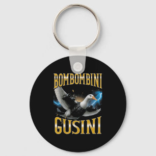 Surreal Italiaanse Brainrot Meme Bombombini Gusini Sleutelhanger