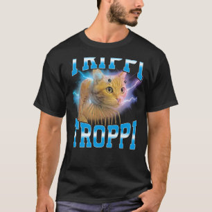 Surreal Italiaanse Brainrot Meme Trippi Troppi Kat T-shirt