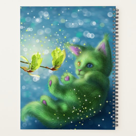 Surreal Kitten Planner (Achterkant)