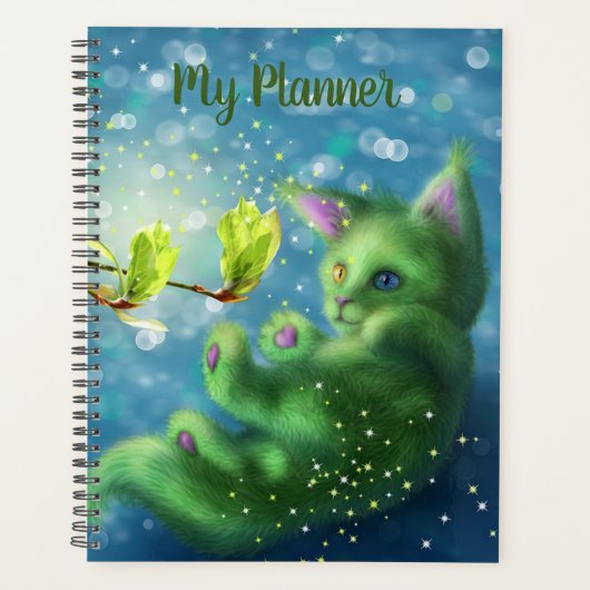 Surreal Kitten Planner (Voorkant)