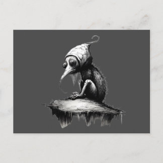 Surreal Kreatur Briefkaart