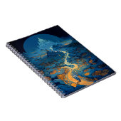 Surreal Landscape Castle Fantasy Art Notitieboek (Rechterzijde)