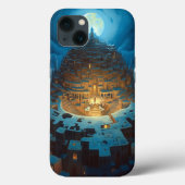 Surreal Landscape City Maze Fantasy Art Case-Mate iPhone Case (Achterkant)