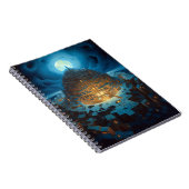 Surreal Landscape City Maze Fantasy Art Notitieboek (Rechterzijde)