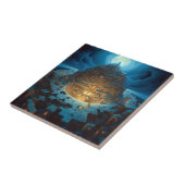 Surreal Landscape City Maze Fantasy Art Tegeltje (Zijkant)