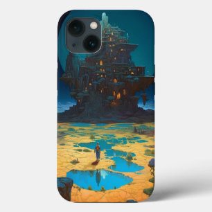 Surreal Landscape Towering City Fantasy Art Case-Mate iPhone Case