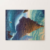 Surreal Landscape Towering City Fantasy Art Legpuzzel (Horizontaal)