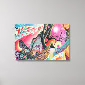 Surreal Landschap Canvas Afdruk (Voorkant)