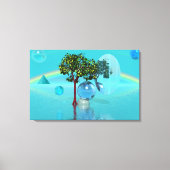 Surreal Landschap Canvas Afdruk (Voorkant)
