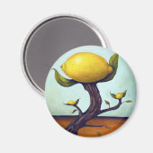 Surreal Lemon-boom Magneet (Voorkant / Achterkant)