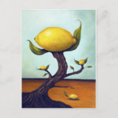 Surreal Lemon Tree Briefkaart (Voorkant)