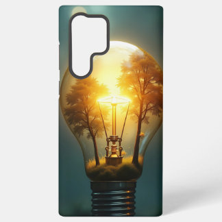 Surreal Light Bulb Samsung Cover  Samsung Galaxy Hoesje