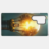 Surreal Light Bulb Samsung Cover Samsung Galaxy Hoesje (Achterkant horizontaal)