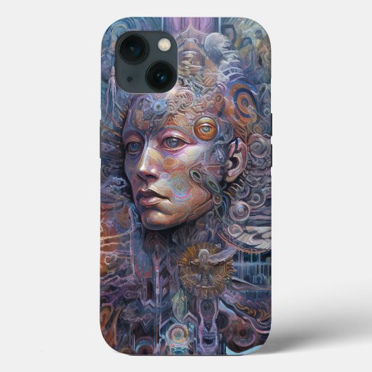 Surreal Man Visionary Art Case-Mate iPhone Case (Achterkant)