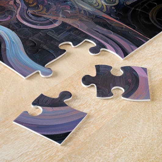 Surreal Man Visionary Art Legpuzzel (Zijkant)