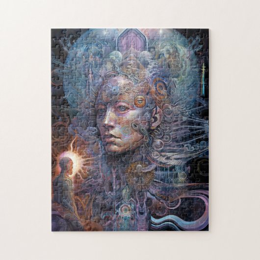 Surreal Man Visionary Art Legpuzzel (Verticaal)