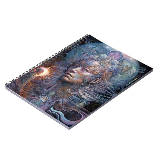 Surreal Man Visionary Art Notitieboek (Linkerzijde)