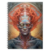 Surreal Man Visionary Art Notitieboek (Voorkant)