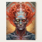 Surreal Man Visionary Art Planner (Achterkant)