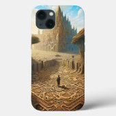 Surreal Maze Castle Landscape Fantasy Art Case-Mate iPhone Case (Achterkant)