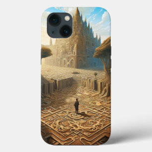 Surreal Maze Castle Landscape Fantasy Art Case-Mate iPhone Case