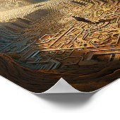 Surreal Maze Castle Landscape Fantasy Art Poster (Hoek)