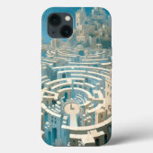 Surreal Maze City Case-Mate iPhone Case (Achterkant)