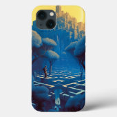 Surreal Maze City Case-Mate iPhone Case (Achterkant)
