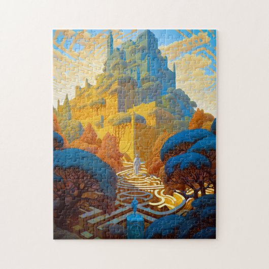 Surreal Maze City Legpuzzel (Verticaal)