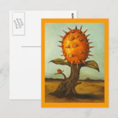 Surreal Melon Tree Briefkaart (Voorkant / Achterkant)