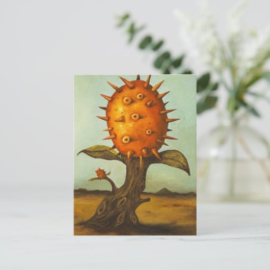 Surreal Melon Tree Briefkaart (Staand voorkant)