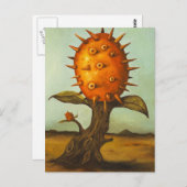Surreal Melon Tree Briefkaart (Voorkant / Achterkant)