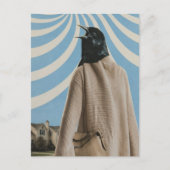 Surreal Merelcollage Briefkaart (Voorkant)