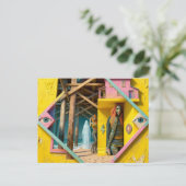 Surreal Mermaids Come To the Pier Once a Year Briefkaart (Staand voorkant)