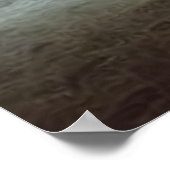 Surreal Moderne Abstracte wolken van het man van h Poster (Hoek)