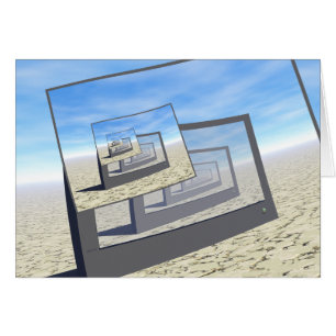 Surreal-monitoren oneindige lus